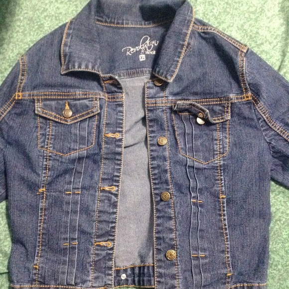 BLUE DENIM JEAN JACKET - Picture 2 of 3
